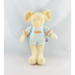 Doudou Eléphant Orange Sucre d'Orge