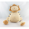 Doudou lion écru beige TIAMO 