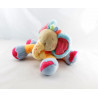 Doudou éléphant rose bleu vert orange palmier NATTOU