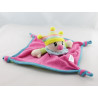 Doudou plat Clown vert rose violet SIMBA BABY
