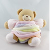Doudou Ours rose Candies Grand modéle lollies KALOO
