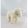 Doudou mouton blanc marron indien LASCAR
