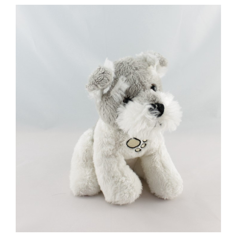 Doudou chien blanc qui aboie GIPSY