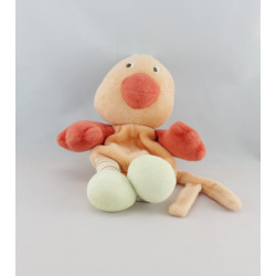 Doudou ane cheval bleu attache tétine SUCRE D'ORGE 