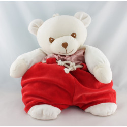 Doudou ours marin rayé rouge TARTINE ET CHOCOLAT
