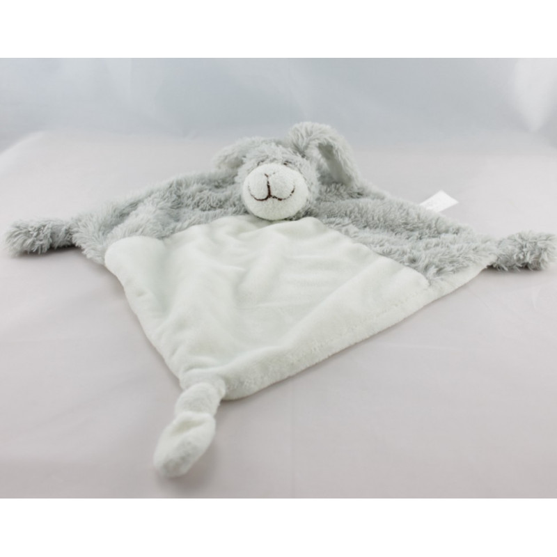 Doudou plat lapin rose HAPPY HORSE