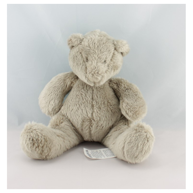 Doudou musical ours blanc Basile et Lola MOULIN ROTY