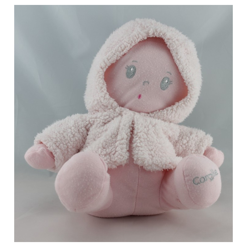 Doudou hochet lutin rose vert COROLLE