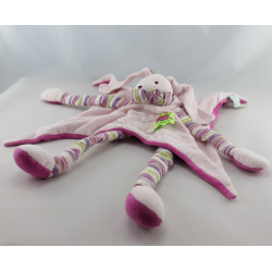 Doudou et compagnie vache girafe orange les Zouzoos Tatoo