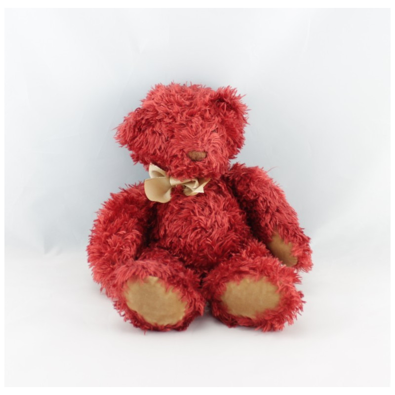 Doudou ours rouge MOULIN ROTY