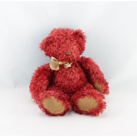 Doudou ours rouge MOULIN ROTY