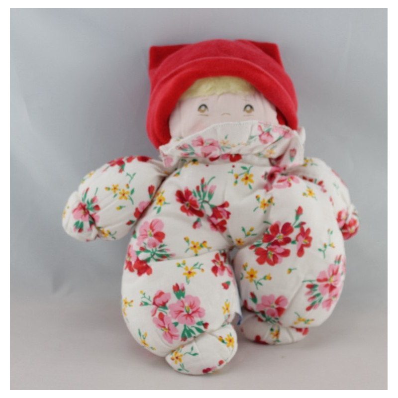 Doudou lutin rouge confiture grelot NOUNOURS