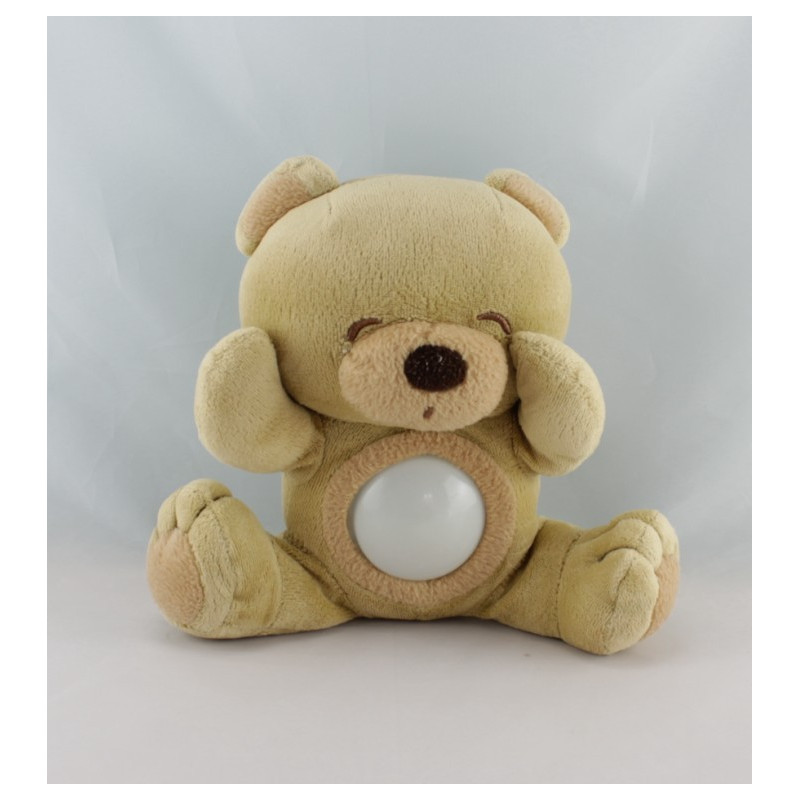 Doudou veilleuse ours beige BABY NAT 