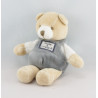 Doudou et compagnie pantin ours gris écru 