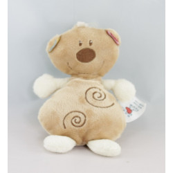 Doudou lapin ecru beige BABY CLUB