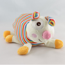 Doudou et compagnie chenille papillon reversible Le jardin merveilleux