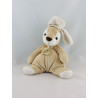 Doudou lapin beige DOUDOU ET COMPAGNIE 