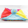 Doudou plat chat jaune rouge rose bleu Dodo d'amour MGM