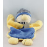 Doudou et compagnie marionnette Gaspard canard bleu jaune bouée