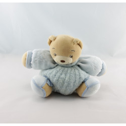 Doudou patapouf ours bleu blue laine enfant KALOO