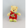 Doudou winnie salopette rouge vert oiseau DISNEY BABY