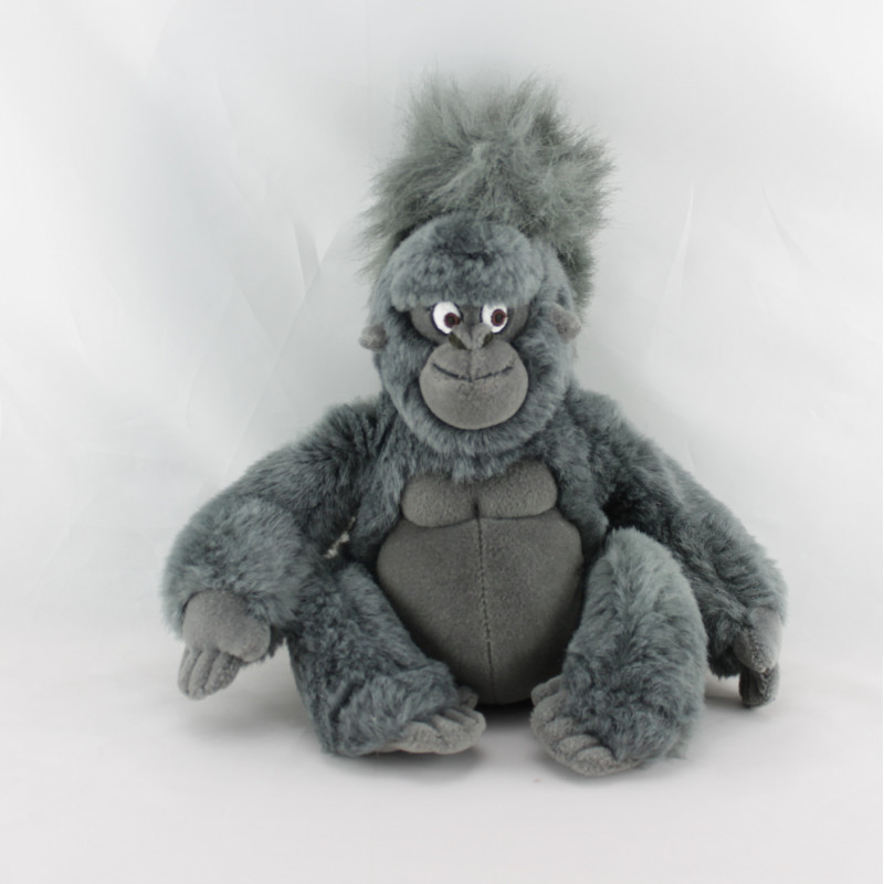 Peluche singe gris noir Tok Tarzan DISNEY