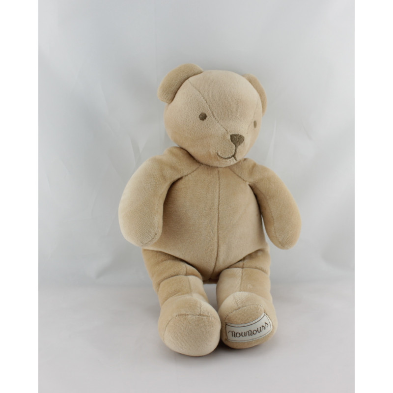 Doudou ours beige NOUNOURS