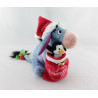 Peluche Bourriquet Noël  sac avec pingouin  Collection Disney