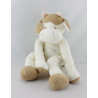 Doudou vache blanche marron BABY NAT