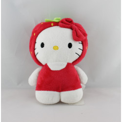 Doudou chat HELLO KITTY fraise 