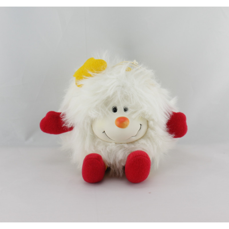 Ancienne Peluche Rainbow blondine blanc Année 1983