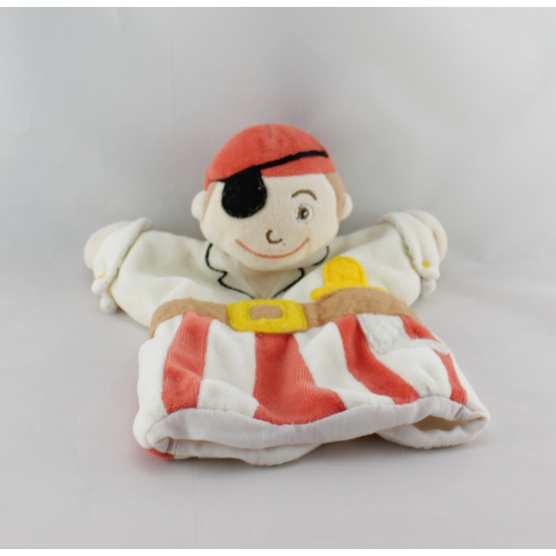 Doudou plat marionnette pirate CMP