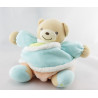 Doudou ours bleu orange vert Spirale LOLLIES KALOO