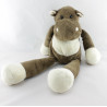 Doudou hippopotame marron NICOTOY 