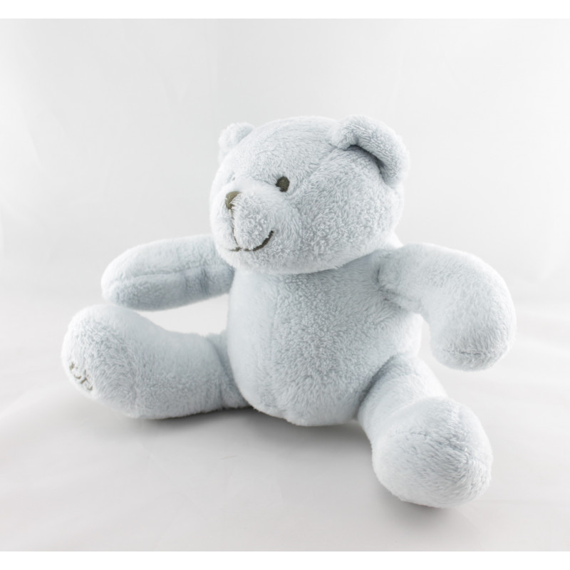 Doudou ours bleu OBAIBI 
