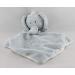 Doudou plat éléphant gris My Tender Doudou