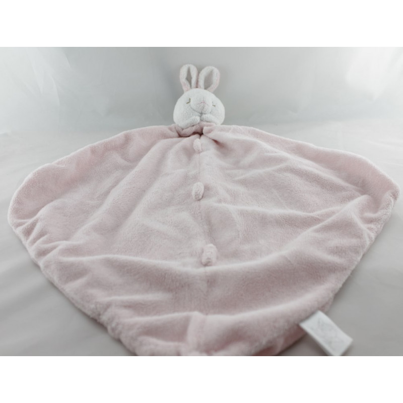 Doudou plat lapin rose ANGEL DEAR