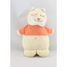Doudou chat beige pull orange BENGY 