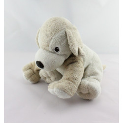 Doudou chien écru beige H ET M HM