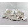 Doudou  plat mouton beige rayé BY PETIT KIMBALOO