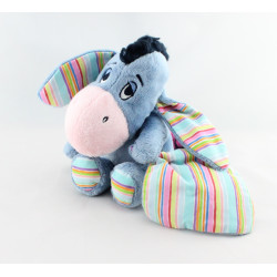 Doudou Bourriquet avec mouchoir rayé DISNEY