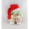 Doudou lutin rouge confiture grelot NOUNOURS