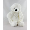Peluche ours blanc tout doux NICOTOY