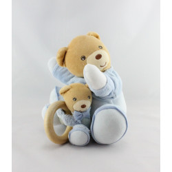 Doudou musical ours bleu blue bébé KALOO