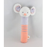 Doudou souris mauve orange baton pouet pouet NATTOU