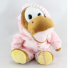 Doudou peluche Dinosaure pyjama rose Mercredi CORA