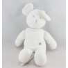 Doudou souris blanche étoile PETIT BATEAU
