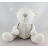 Doudou musical mouton agneau blanc OBAIBI