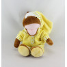 Doudou peluche Dinosaure pyjama jaune jeudi CORA