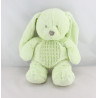 Doudou lapin vert TEX